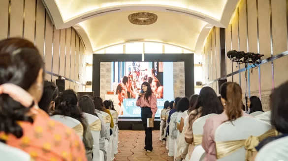 Kanchan at a Communication Workshop