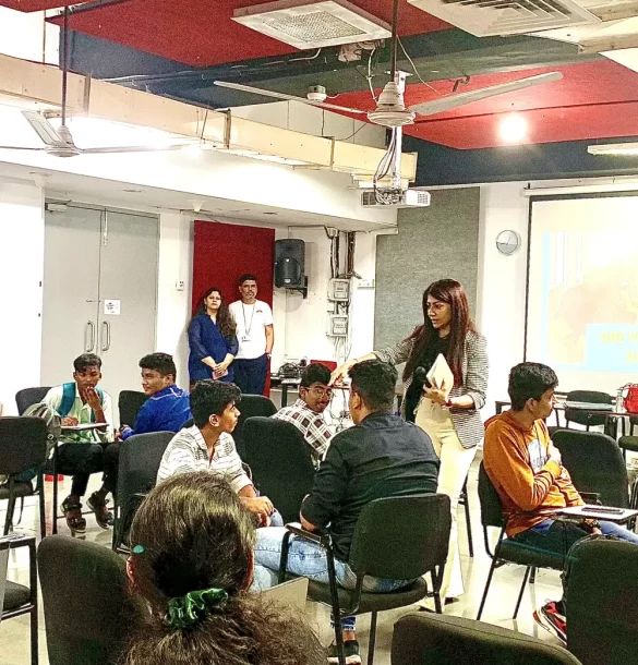 Student workshops by Kanchan